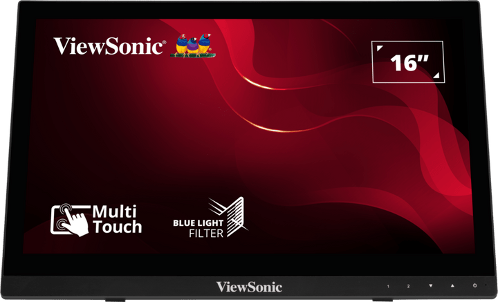 ViewSonic TD1630-3 16" 10-point Touch Screen Monitor