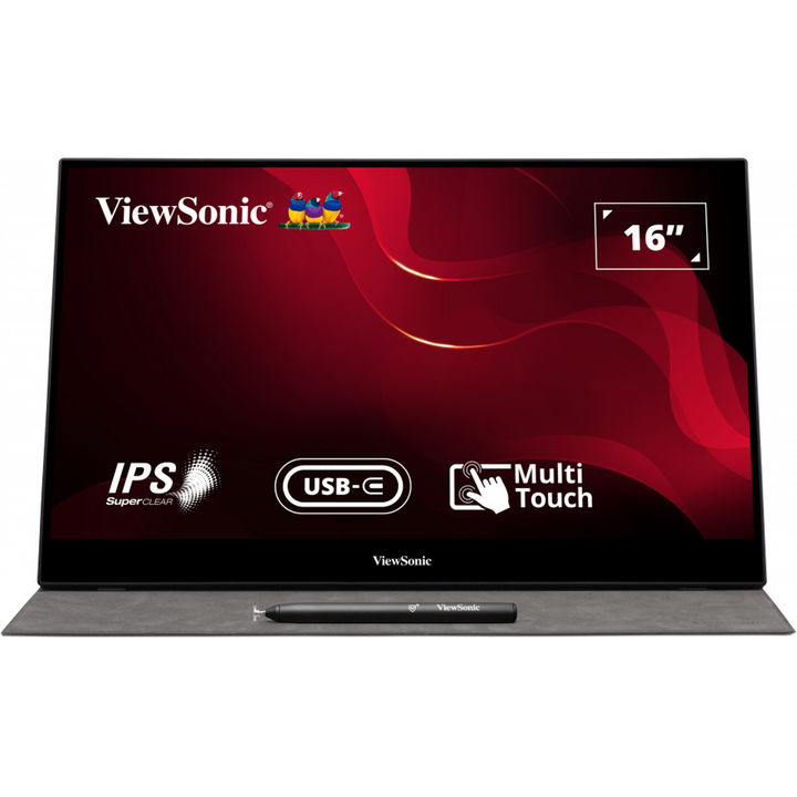 ViewSonic TD1655 front view