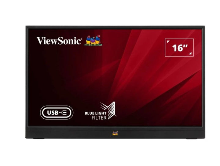 ViewSonic VA1655 16” USB-C Lightweight Portable Monitor - SourceIT