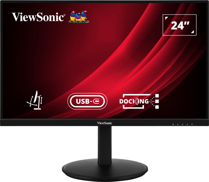 ViewSonic VG2409U-2 24" Full HD USB-C Docking Monitor