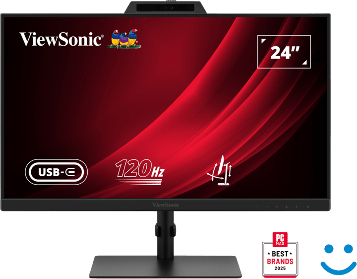 ViewSonic VG2441V 24" Full HD Video Conferencing Monitor