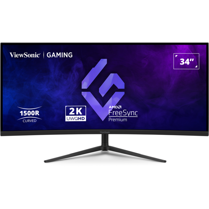 ViewSonic VX3418C-2K front view