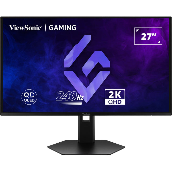 ViewSonic XG2738-2K-OLED 27" QD-OLED gaming monitor front view