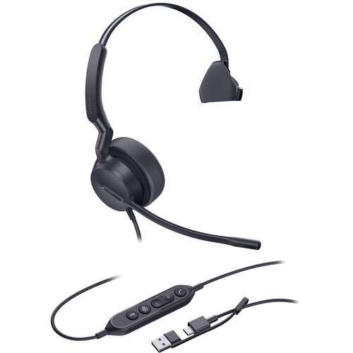 Yealink UH42 Mono UC Wired Headset USB - C/A