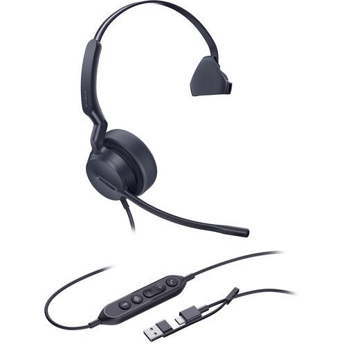 Yealink UH44 Mono Teams Wired Headset USB - C/A
