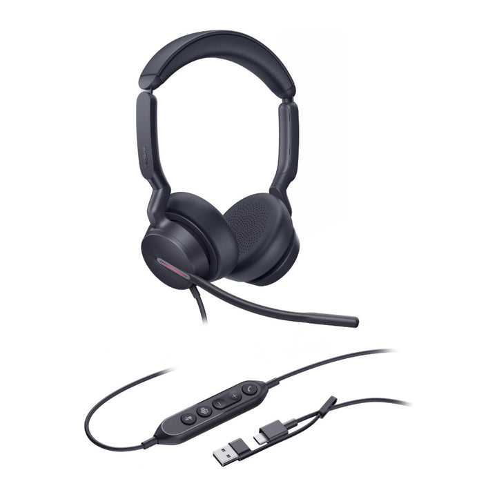 Yealink UH46 USB-C/A Wired Headset Dual