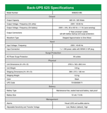 APC Back-UPS 625VA, 230V, AVR, Floor, Universal Sockets (BX625CI-MS) - 2 Years Local Warranty [Authorized Reseller] - SourceIT Singapore