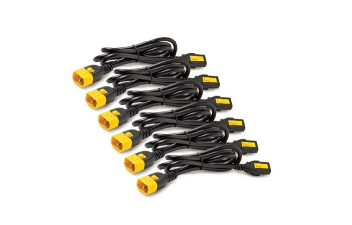 APC Power Cord Kit (6 ea). Locking. C13 to C14. 1.2m - 1 Years Local Warranty - SourceIT Singapore
