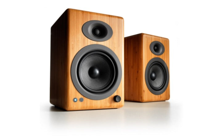 Audioengine A5+ Wireless Speaker System (Bamboo) - SourceIT