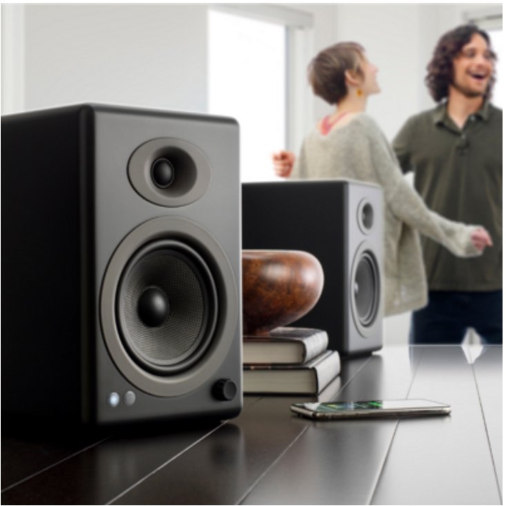 Audioengine A5+ Wireless Speaker System (Satin Black) | SourceIT