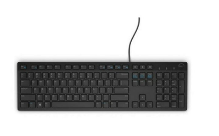 Dell Multimedia Keyboard KB216 Black US English (580-ADKS) - SourceIT Singapore