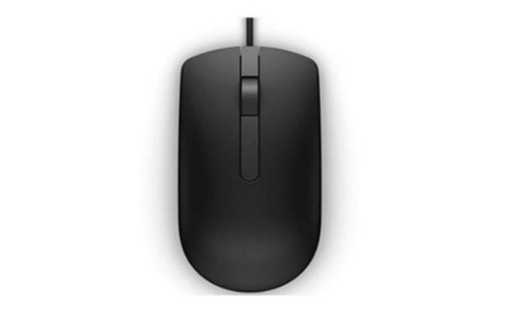 Dell Optical Mouse MS116 Black Retail Box - S&P P/N: 570-AAJK - 1 Year Local Warranty - SourceIT Singapore