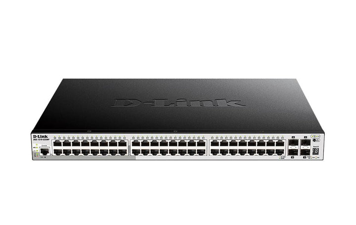DLINK 24-Port Gigabit Stackable 740W PoE Smart Managed Switch with 10G Uplinks (DGS-1510-52XMP) - SourceIT