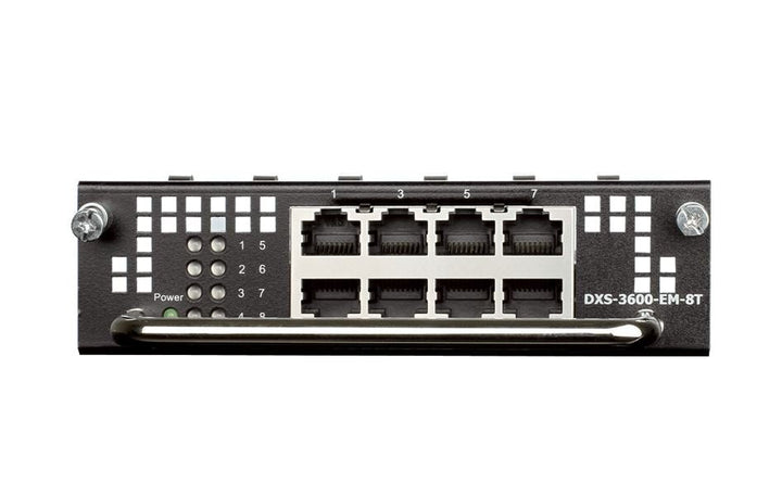 DLINK 8-Port 1000BASE-T Expansion Module for DXS-3600 (DXS-3600-EM-8T) - SourceIT