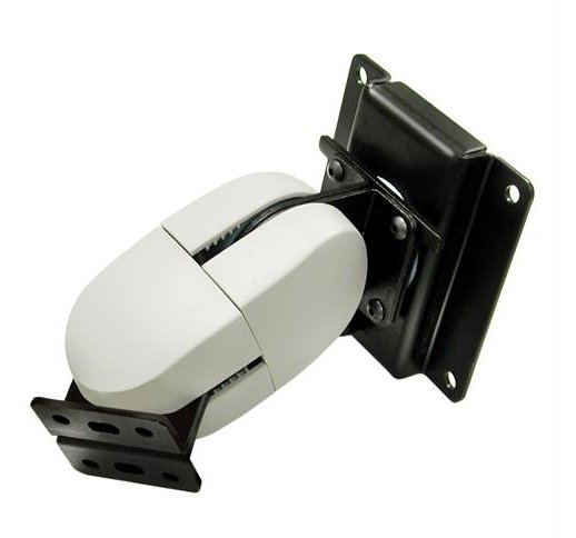 Ergotron 100 Series Double Pivot (Black or Grey) Single Monitor Mount - SourceIT Singapore