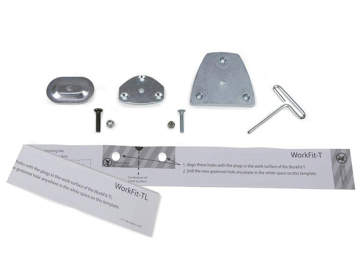 Ergotron LX Arm Grommet Mount for WorkFit-T/TL/TLE - SourceIT Singapore