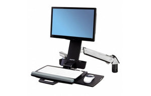 Ergotron StyleView® Sit-Stand Combo Arm (45-266-026) - SourceIT Singapore