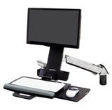 Ergotron StyleView® Sit-Stand Combo Arm (45-266-026) - SourceIT Singapore