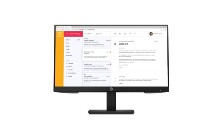 HP P24h G4 FHD 23.8-inch Monitor (7VH44AA) - SourceIT