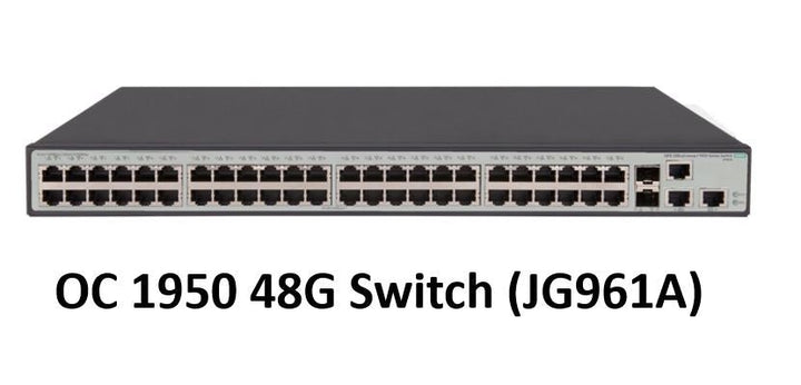 HPE Office Connect 1950 48G/PoE 2SFP+ 2XGT Switch (JG961A)/(JG963A) - SourceIT
