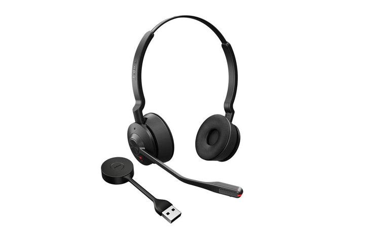 Jabra Engage 55 Stereo UC Wireless ANC DECT Headset USB-A (9559-410-111) - SourceIT