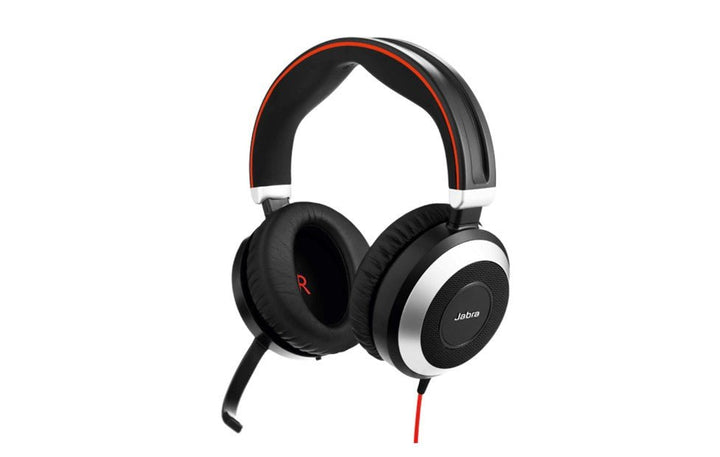 Jabra Evolve 80 MS Stereo Active Noise Cancelling Headset USB-A (7899-823-109) - SourceIT