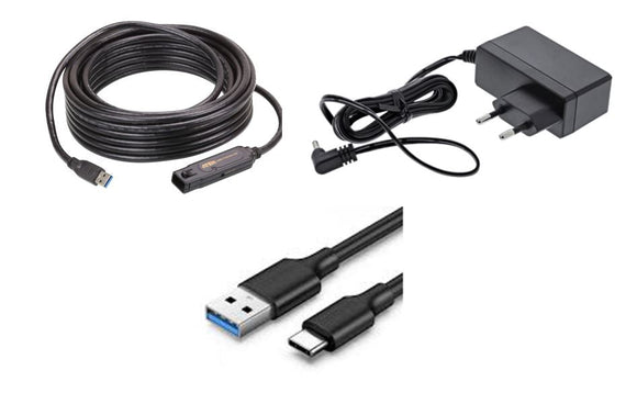 Jabra Panacast 50 USB Extension Cable 10m Bundle with Power Adaptor - SourceIT