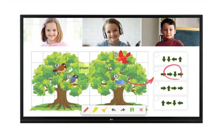 LG Display 55TR3BG 55-inch Interactive Digital Board (55TR3BG) - SourceIT