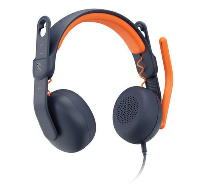 Logitech Zone Learn Classic Blue USB-A On-Ear Wired Headset (981-001362) - SourceIT