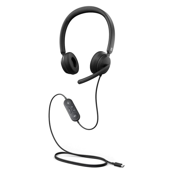 Microsoft Modern USB-C Stereo Headset for Business (I6N-00007) - SourceIT Singapore