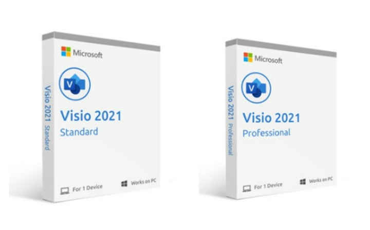 Microsoft Visio 2021 Standard/Professional English ESD - Authorized Reseller - SourceIT Singapore