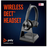 Poly Savi 7310 UC Office Mono Wireless DECT Headset (214778-05) - SourceIT