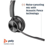 Poly Savi 7310 UC Office Mono Wireless DECT Headset (214778-05) - SourceIT