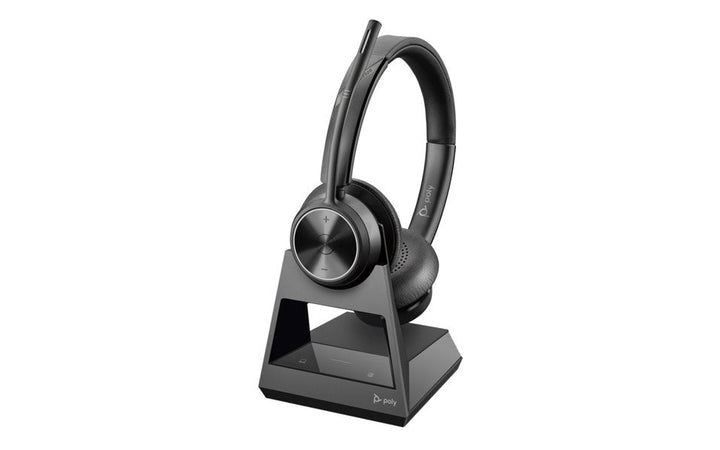 Poly Savi 7320 UC Office Stereo Wireless DECT Headset (214777-05) - SourceIT