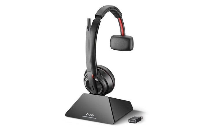 Poly Savi 8210 UC Office Mono Wireless DECT Headset (209213-02) - SourceIT