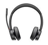 Poly Voyager 4320 UC Stereo Wireless Bluetooth Headset With Stand USB-A (218476-01) - SourceIT