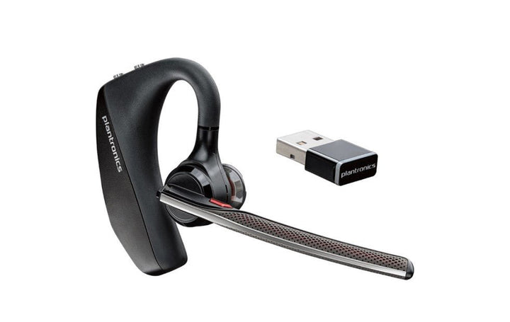 Poly Voyager 5200 UC Mono Wireless Bluetooth Headset BT600 Adapter USB-A (206110-101) - SourceIT