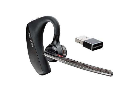 Poly Voyager 5200 UC Mono Wireless Bluetooth Headset BT700 Adapter USB-A (206110-102) - SourceIT