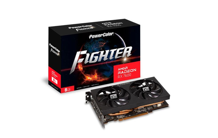 Powercolor Fighter AMD Radeon™ RX 7600 8GB GDDR6 (RX 7600 8G-F) - SourceIT