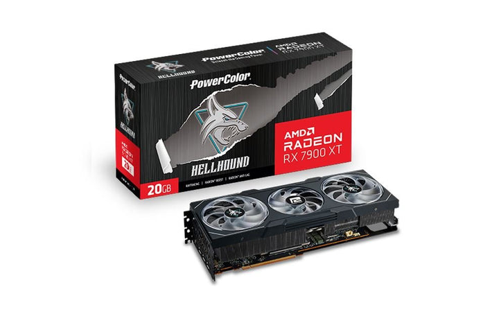 PowerColor Hellhound AMD Radeon™ RX 7900 XT 20GB GDDR6 (RX 7900 XT 20G-L/OC) - SourceIT