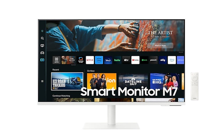 Samsung 27" Smart Monitor M7 White (LS27CM701UEXXS) - SourceIT