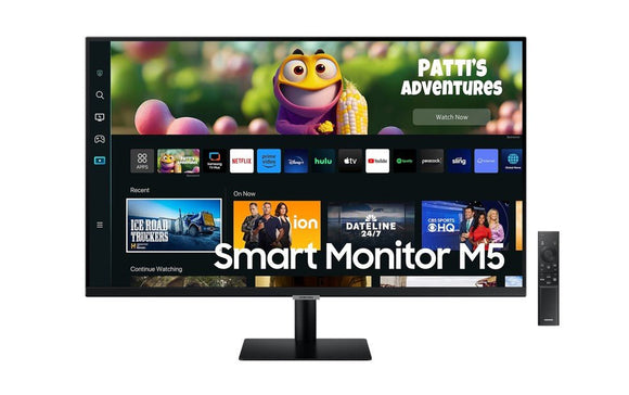Samsung 32” Smart Monitor M5 Black (LS32CM500EEXXS) - SourceIT