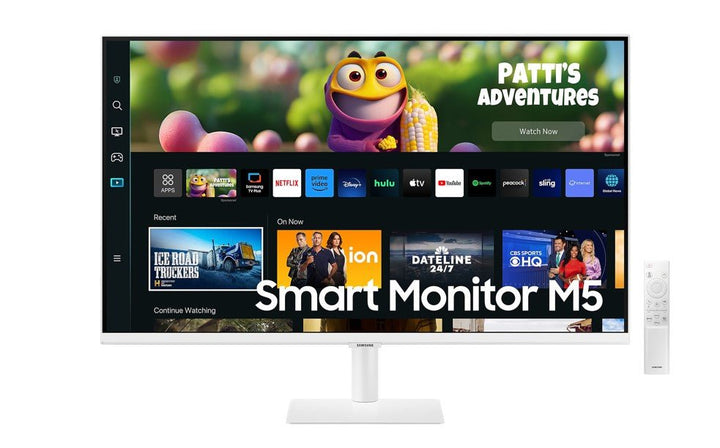 Samsung 32” Smart Monitor M5 White (LS32CM501EEXXS) - SourceIT