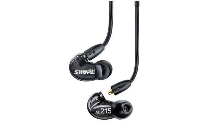 Shure Aonic 215 Sound Isolating Earphones With Integrated Remote and Mic Black (SE215DYBK+UNI-A) - SourceIT