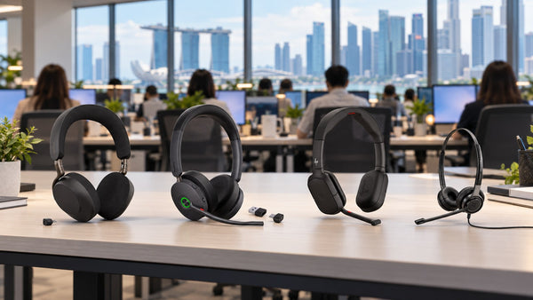The Best Headsets for Noisy Singapore Offices: Jabra, Yealink, Poly or EPOS?