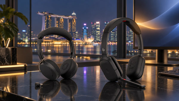 Jabra Evolve3 65 Flex vs HP Poly Focus 625 Fold: Has Jabra Finally Met Its Match?