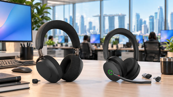 Jabra Evolve3 75 vs Yealink BH74: Which Headset Makes More Sense for Office Workers?