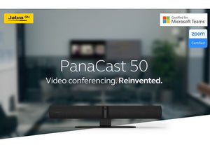 Jabra Panacast 50 All-In-One 4K Video Bars For Zoom And Microsoft Teams Rooms