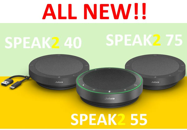 Jabra Speak2 Speakerphones: Speak2 40 vs 55 vs 75