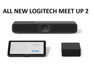 Logitech MeetUp 2 All-in-One USB Conferencing Camera for Small Rooms